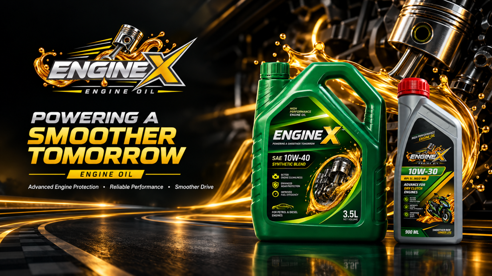 EngineX Engine Oil — Powering a Smoother Tomorrow