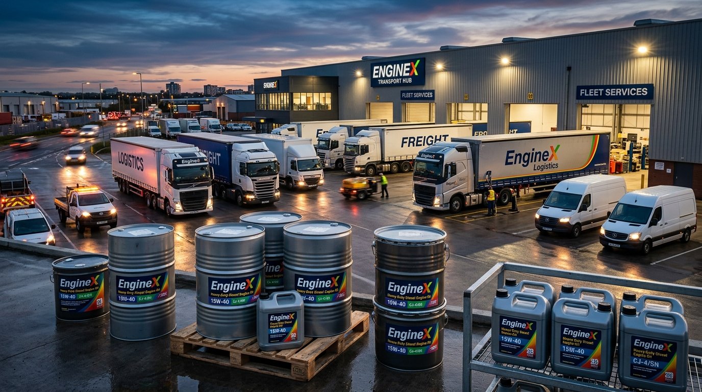 EngineX Commercial Fleet & Heavy-Duty Engine Oils